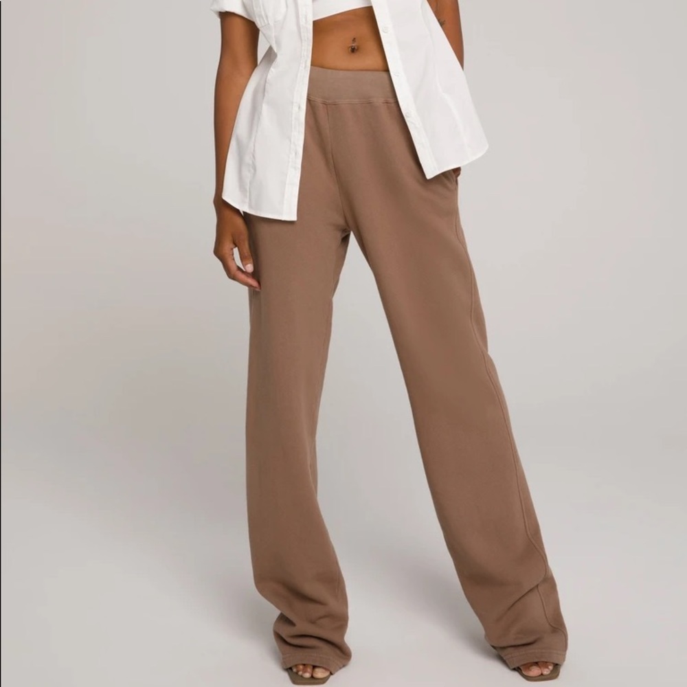 Good American Brown Sweatpants